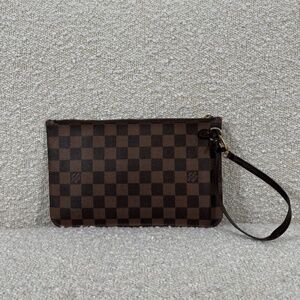 Authentic Pre-Owned Louis Vuitton Neverfull Pochette Damier Ebene
